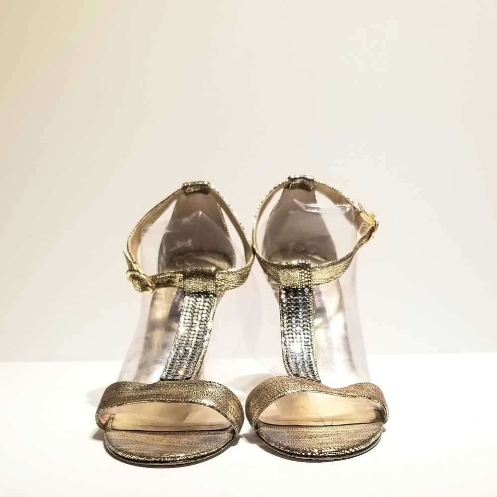 Nina bundle gold diamond heels